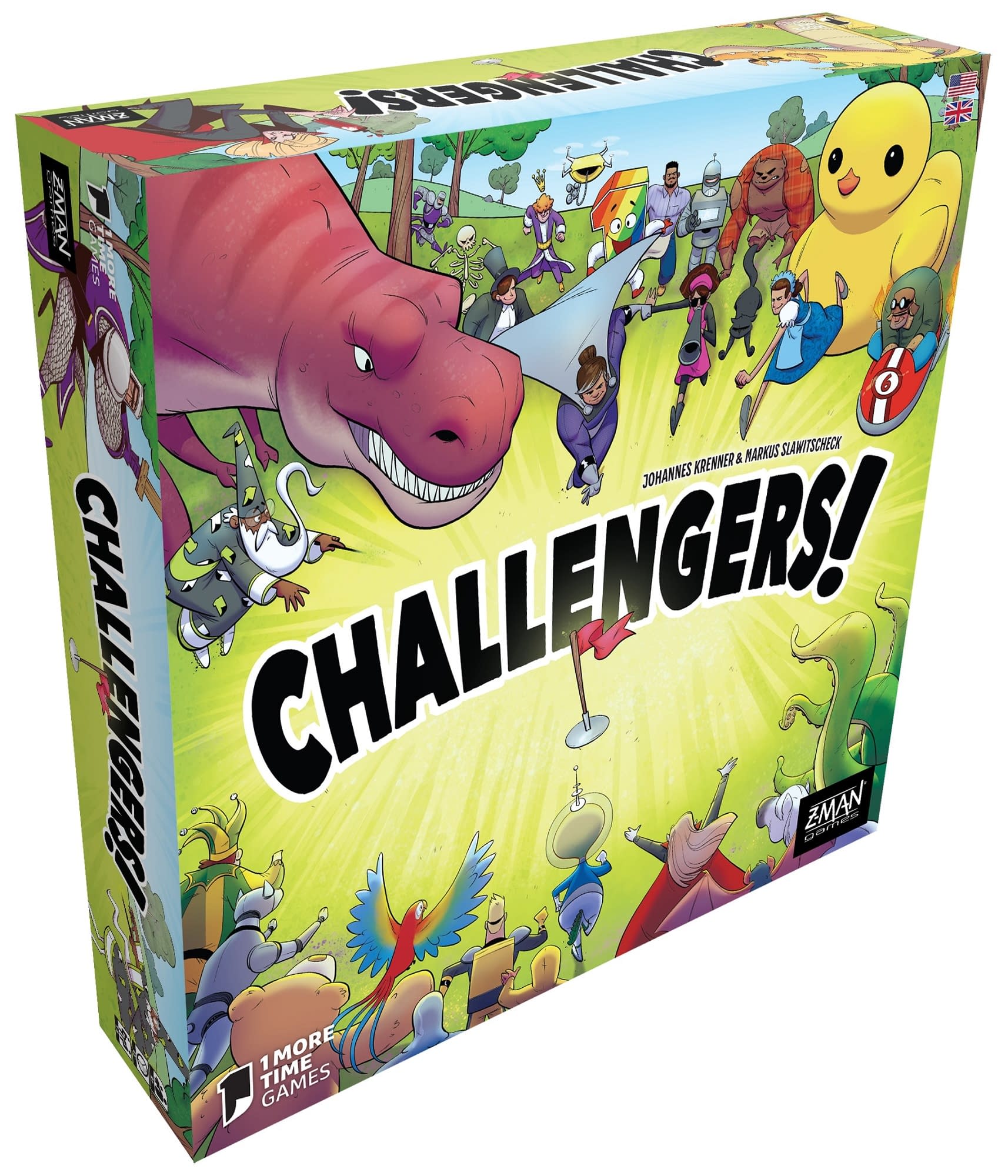 Challengers Box Art Asmodee